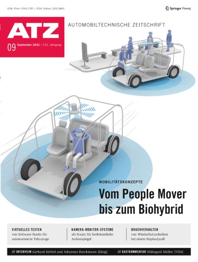 ATZ - Automobiltechnische Zeitschrift 9/2021