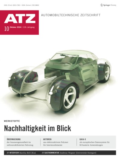 ATZ - Automobiltechnische Zeitschrift 10/2024