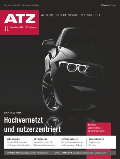 ATZ - Automobiltechnische Zeitschrift 11/2024