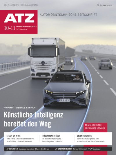 ATZ - Automobiltechnische Zeitschrift 10-11/2025
