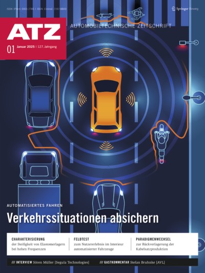 ATZ - Automobiltechnische Zeitschrift 1/2025