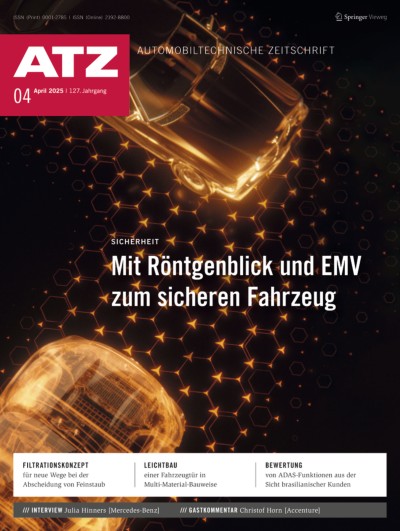 ATZ - Automobiltechnische Zeitschrift 4/2025