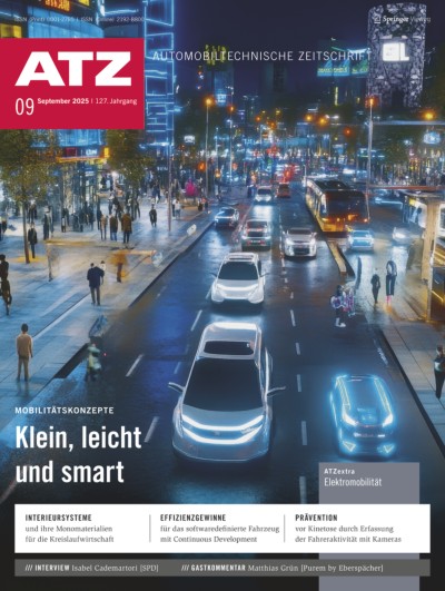 ATZ - Automobiltechnische Zeitschrift 9/2025