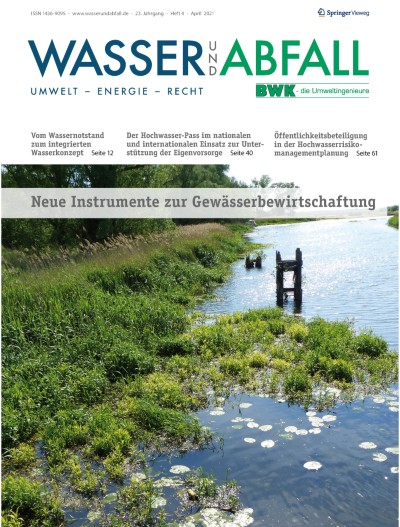 Link zu Zeitschrift Wasser und Abfall