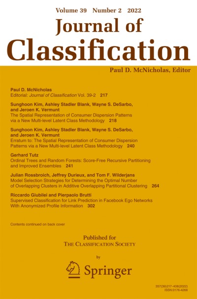 Journal of Classification 2/2022