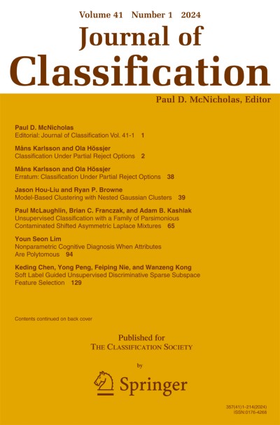 Journal of Classification 1/2024