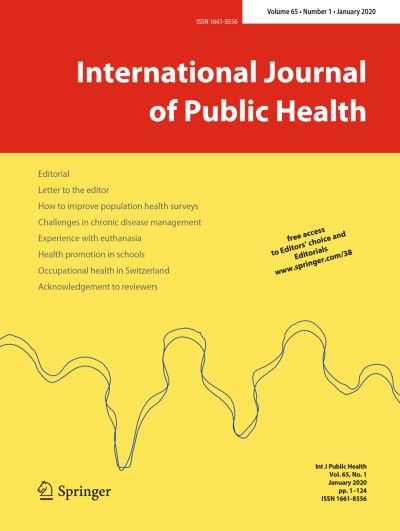 international journal of public health fee