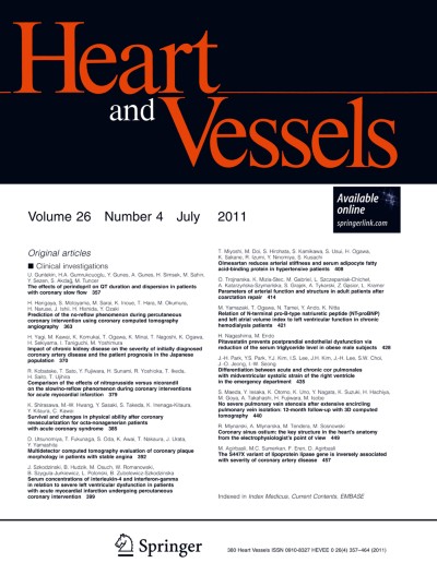 Heart and Vessels 4/2011
