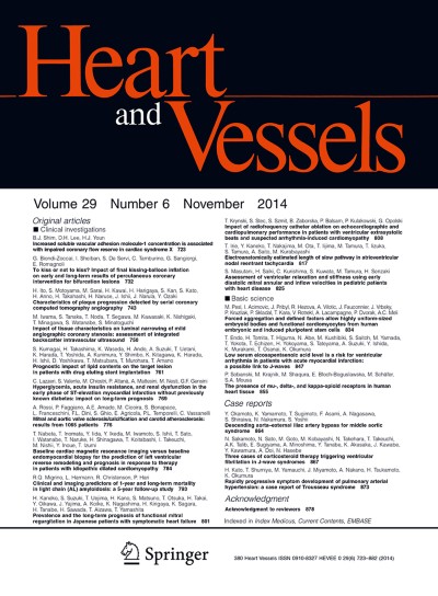 Heart and Vessels 6/2014