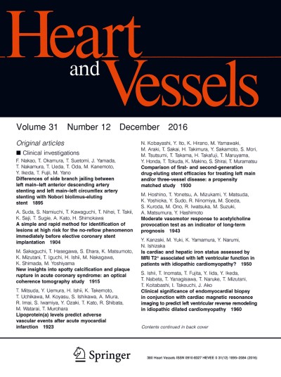 Heart and Vessels 12/2016