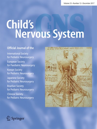 Link zu Zeitschrift Child's Nervous System