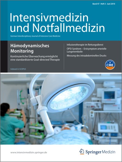 Intensivmedizin und Notfallmedizin 5/2010