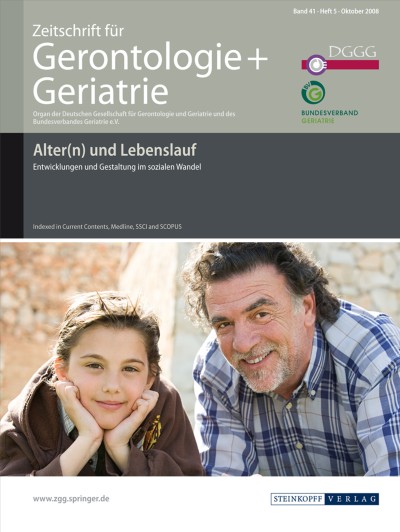 Zeitschrift für Gerontologie und Geriatrie 5/2008