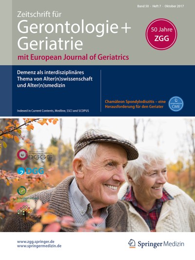 Zeitschrift für Gerontologie und Geriatrie 7/2017
