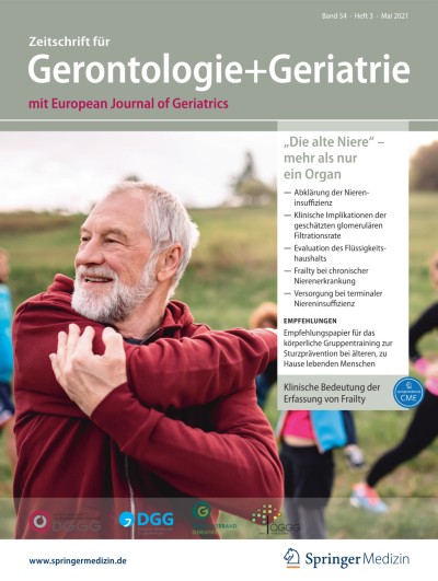 Zeitschrift für Gerontologie und Geriatrie 3/2021