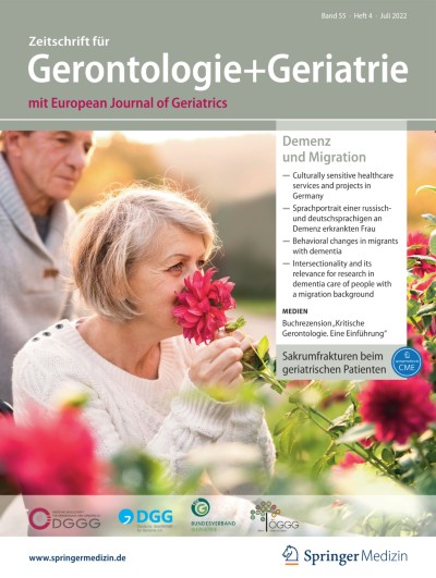 Link zu Zeitschrift Zeitschrift für Gerontologie und Geriatrie