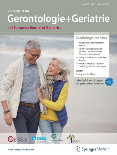 Zeitschrift für Gerontologie und Geriatrie 6/2022