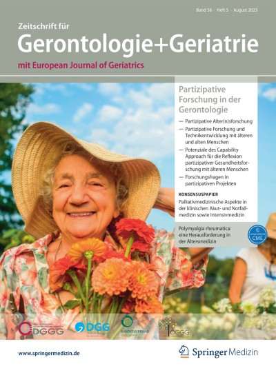 Zeitschrift für Gerontologie und Geriatrie 5/2023