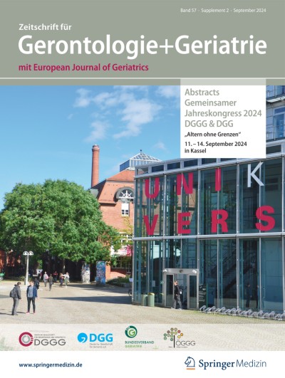 Zeitschrift für Gerontologie und Geriatrie 2/2024