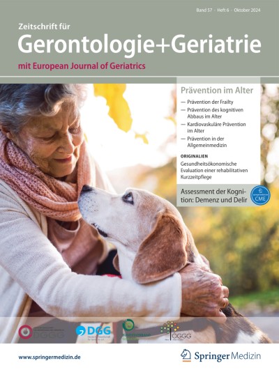 Zeitschrift für Gerontologie und Geriatrie 6/2024