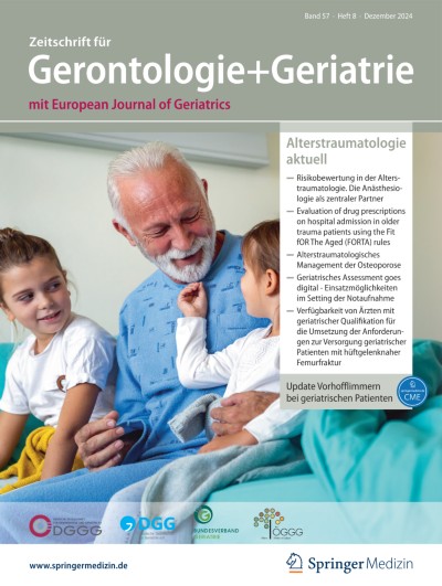 Zeitschrift für Gerontologie und Geriatrie 8/2024