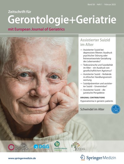 Zeitschrift für Gerontologie und Geriatrie 1/2025