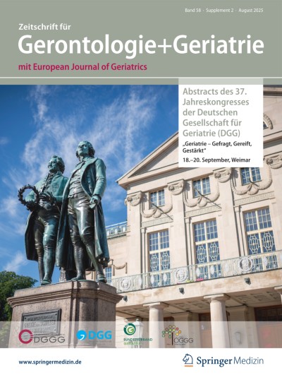 Zeitschrift für Gerontologie und Geriatrie 2/2025