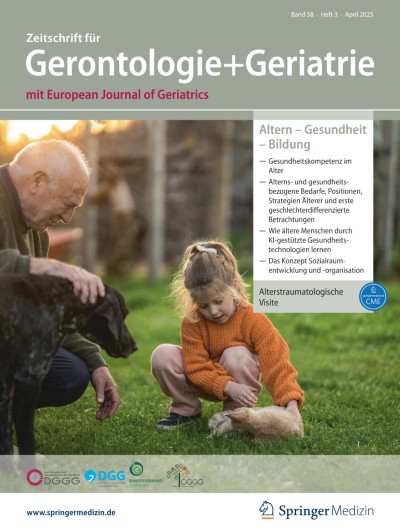 Zeitschrift für Gerontologie und Geriatrie 3/2025