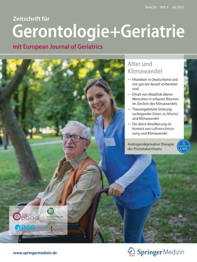 Zeitschrift für Gerontologie und Geriatrie 4/2025