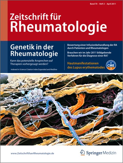 Link zu Zeitschrift Zeitschrift für Rheumatologie