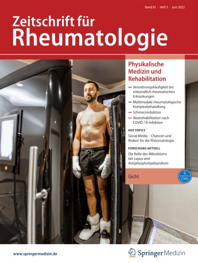 Link zu Zeitschrift Zeitschrift für Rheumatologie