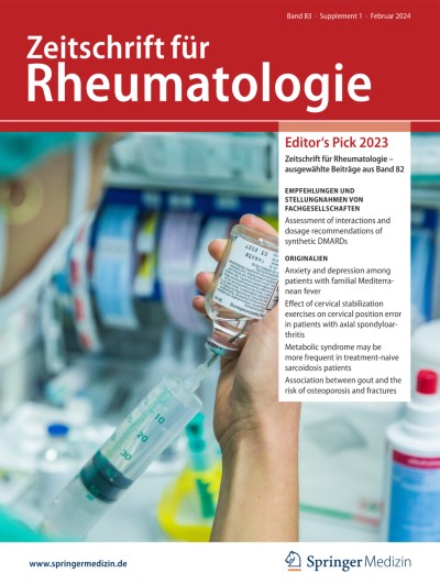 Zeitschrift für Rheumatologie 1/2024