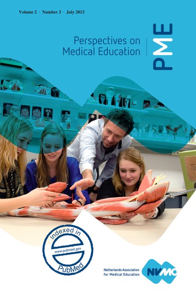 Perspectives on Medical Education 3/2013