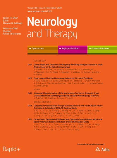 Neurology and Therapy 4/2022