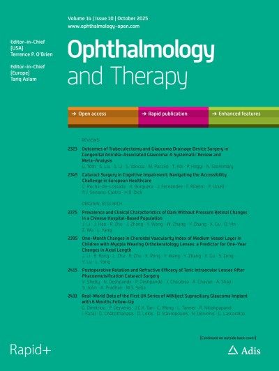 Link to Journal Ophthalmology and Therapy