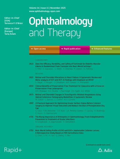 Link zu Zeitschrift Ophthalmology and Therapy