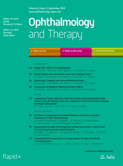 Ophthalmology and Therapy 3/2019