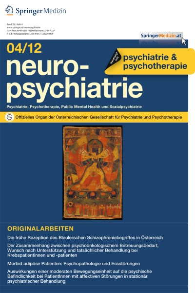 neuropsychiatrie 4/2012