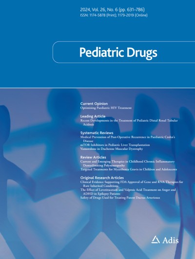 Link to Journal Pediatric Drugs