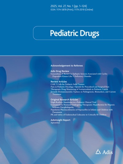 Pediatric Drugs 1/2025