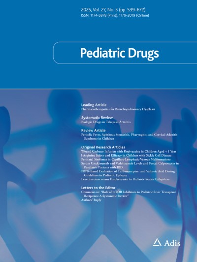 Pediatric Drugs 5/2025