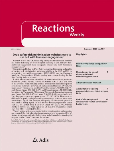 Link to Journal Reactions Weekly