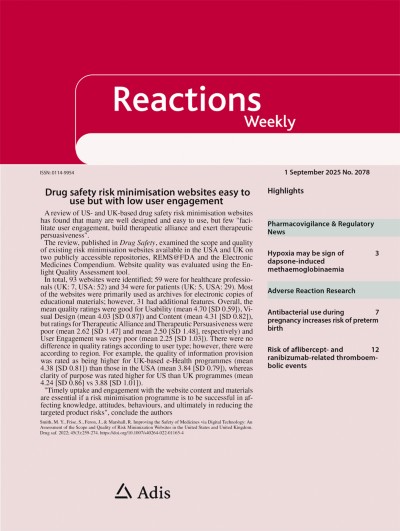 Reactions Weekly 1/2025