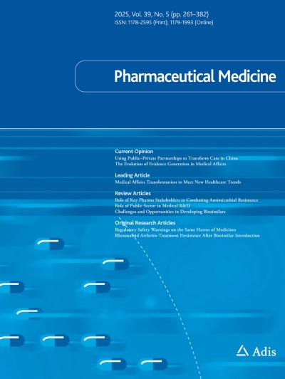 Pharmaceutical Medicine 5/2025