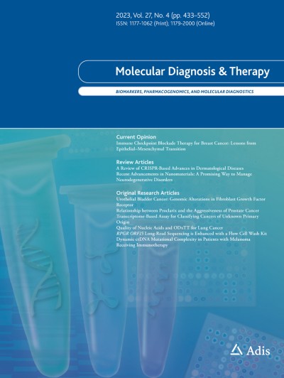 Link zu Zeitschrift Molecular Diagnosis & Therapy