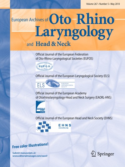 European Archives of Oto-Rhino-Laryngology 5/2010