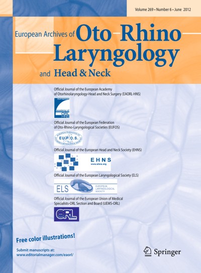 European Archives of Oto-Rhino-Laryngology 6/2012