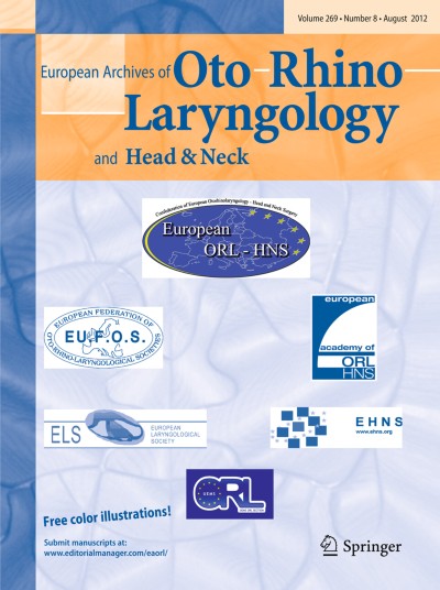 European Archives of Oto-Rhino-Laryngology 8/2012