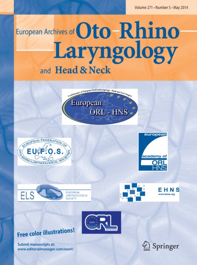 European Archives of Oto-Rhino-Laryngology 5/2014