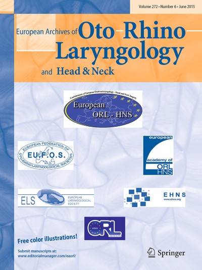 European Archives of Oto-Rhino-Laryngology 6/2015